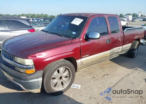 2002 Chevrolet Silverado 1500 Ls from USA, damaged, VIN 2GCEC19V821332132